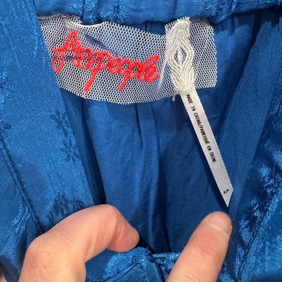 Free People Vibrant Blue Cha Cha Maxi Dress - Picture 8 of 10